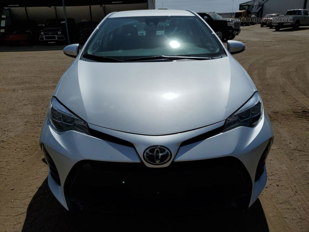 2019 Toyota Corolla L Silver vin: 2T1BURHE7KC190938