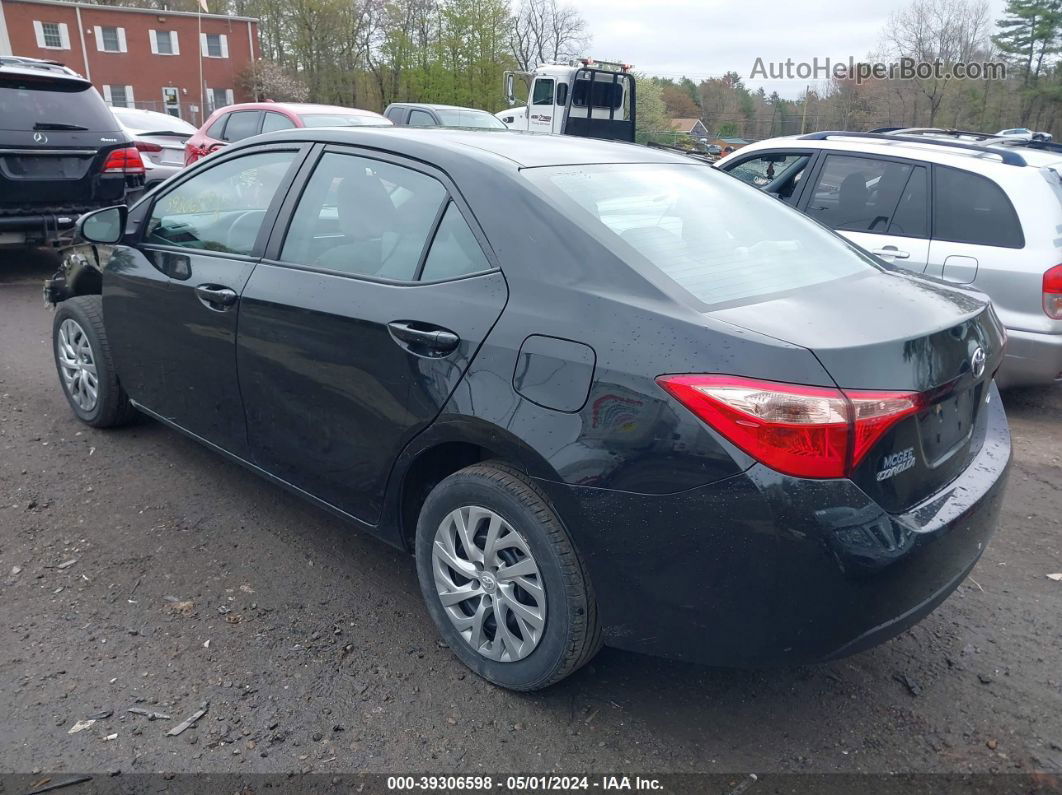 2019 Toyota Corolla Le Черный vin: 2T1BURHE7KC197419