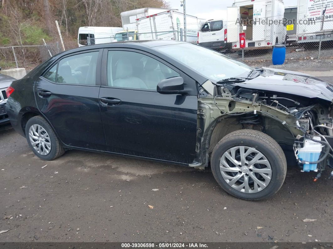 2019 Toyota Corolla Le Черный vin: 2T1BURHE7KC197419