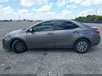 2019 Toyota Corolla Le Gray vin: 2T1BURHE7KC212775