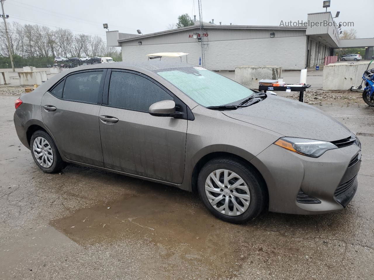 2019 Toyota Corolla L Tan vin: 2T1BURHE7KC228815