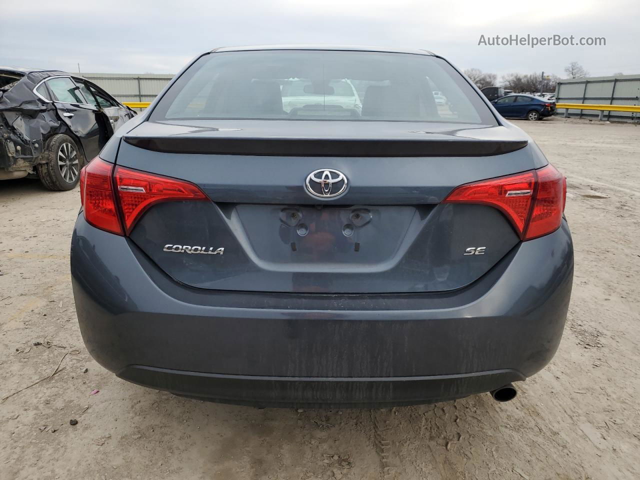 2019 Toyota Corolla L Charcoal vin: 2T1BURHE7KC241399