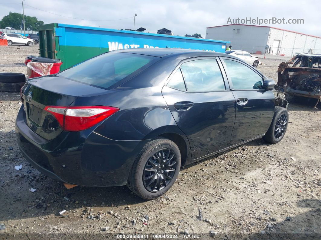 2014 Toyota Corolla Le Black vin: 2T1BURHE8EC008698