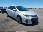 2014 Toyota Corolla S Plus Silver vin: 2T1BURHE8EC083837