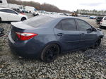 2014 Toyota Corolla L Blue vin: 2T1BURHE8EC087242