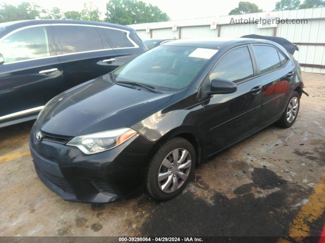 2014 Toyota Corolla Le Black vin: 2T1BURHE8EC148704