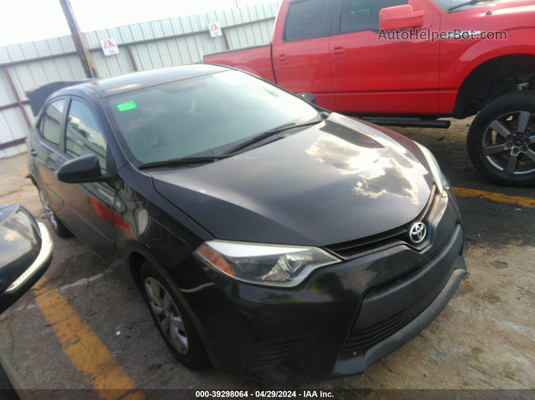 2014 Toyota Corolla Le Black vin: 2T1BURHE8EC148704