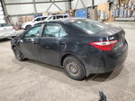 2014 Toyota Corolla L Black vin: 2T1BURHE8EC168175