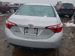 2014 Toyota Corolla L Silver vin: 2T1BURHE8EC178592