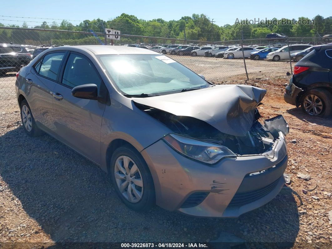 2014 Toyota Corolla Le Silver vin: 2T1BURHE8EC179211