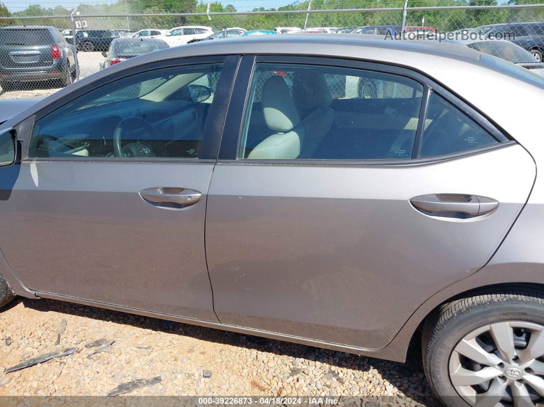 2014 Toyota Corolla Le Silver vin: 2T1BURHE8EC179211