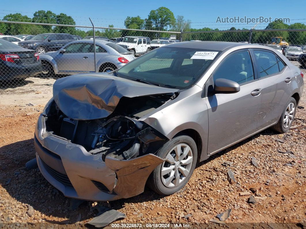 2014 Toyota Corolla Le Silver vin: 2T1BURHE8EC179211