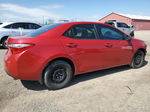 2014 Toyota Corolla L Red vin: 2T1BURHE8EC227628