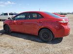 2014 Toyota Corolla L Red vin: 2T1BURHE8EC227628