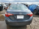 2015 Toyota Corolla L Blue vin: 2T1BURHE8FC239263