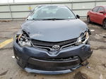 2015 Toyota Corolla L Blue vin: 2T1BURHE8FC244799