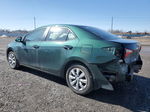 2015 Toyota Corolla L Green vin: 2T1BURHE8FC256404