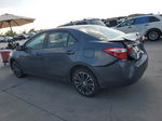 2015 Toyota Corolla L Серый vin: 2T1BURHE8FC256578