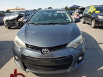 2015 Toyota Corolla L Gray vin: 2T1BURHE8FC256578