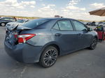 2015 Toyota Corolla L Gray vin: 2T1BURHE8FC256578