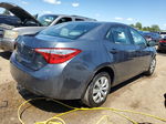 2015 Toyota Corolla L Blue vin: 2T1BURHE8FC258766