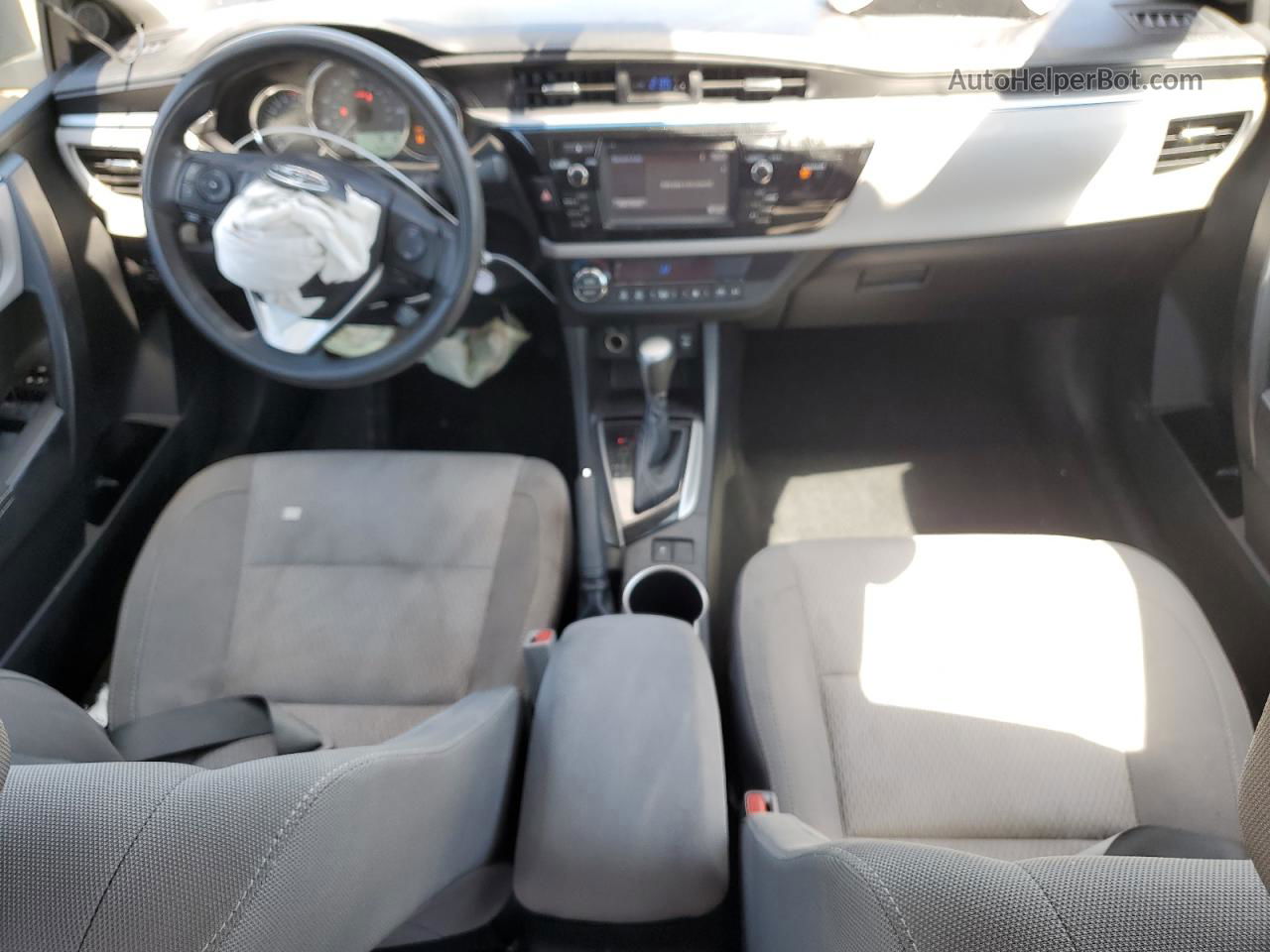 2015 Toyota Corolla L Синий vin: 2T1BURHE8FC258766