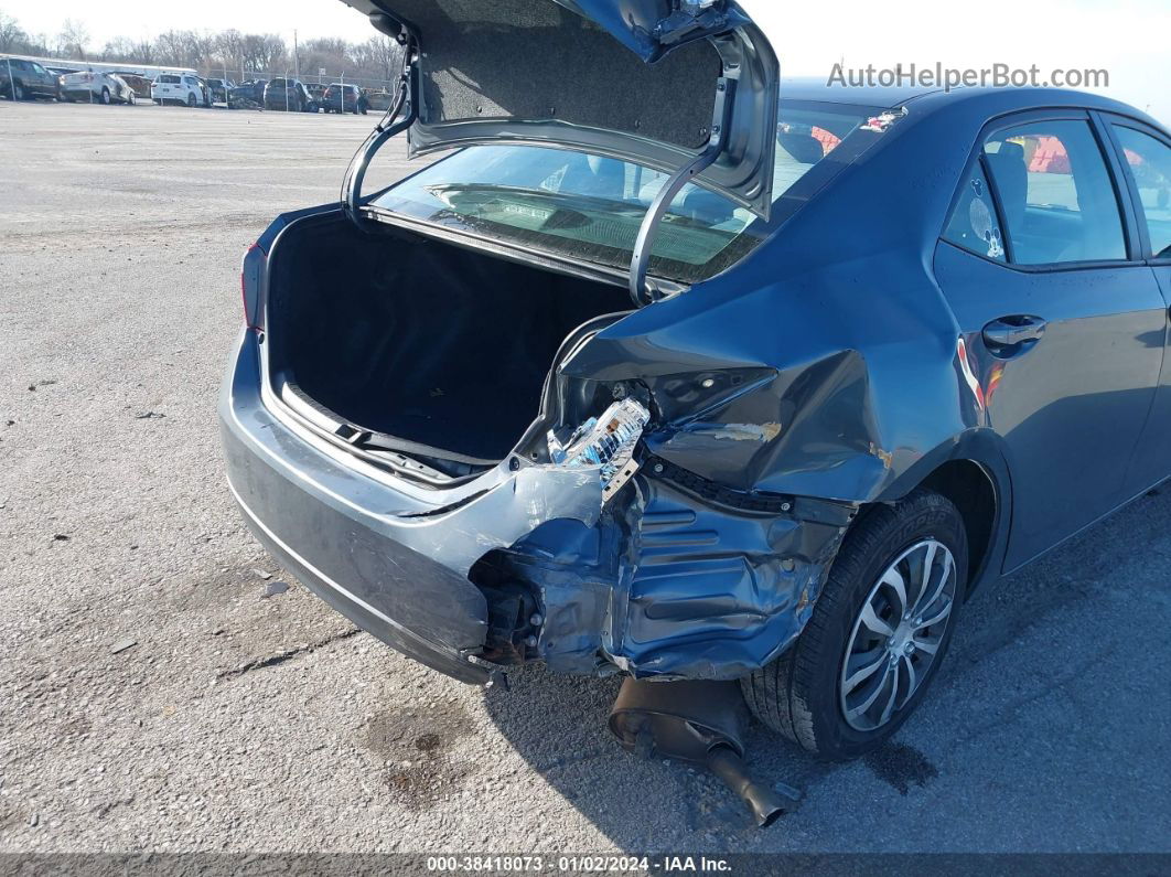 2015 Toyota Corolla Le Blue vin: 2T1BURHE8FC268469