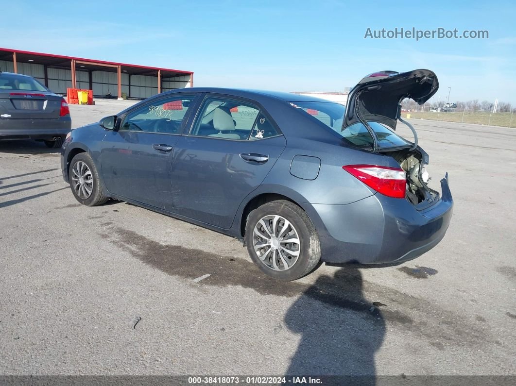 2015 Toyota Corolla Le Синий vin: 2T1BURHE8FC268469