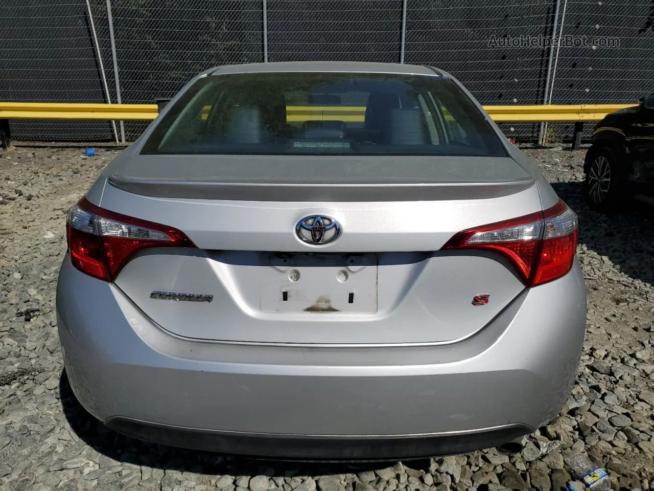 2015 Toyota Corolla L Silver vin: 2T1BURHE8FC277964