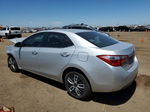 2015 Toyota Corolla L Silver vin: 2T1BURHE8FC278550