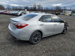 2015 Toyota Corolla L Silver vin: 2T1BURHE8FC285062