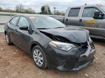 2015 Toyota Corolla L Black vin: 2T1BURHE8FC331554