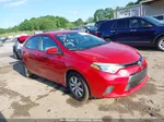 2015 Toyota Corolla Le Red vin: 2T1BURHE8FC355188