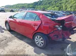 2015 Toyota Corolla Le Red vin: 2T1BURHE8FC355188