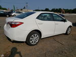 2015 Toyota Corolla L White vin: 2T1BURHE8FC357135