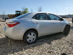 2015 Toyota Corolla L Silver vin: 2T1BURHE8FC377739