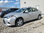 2015 Toyota Corolla L Silver vin: 2T1BURHE8FC377739