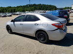 2015 Toyota Corolla L Silver vin: 2T1BURHE8FC378714