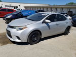 2015 Toyota Corolla L Silver vin: 2T1BURHE8FC378714