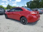 2015 Toyota Corolla L Red vin: 2T1BURHE8FC411081