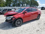 2015 Toyota Corolla L Red vin: 2T1BURHE8FC411081