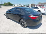 2015 Toyota Corolla S Plus Black vin: 2T1BURHE8FC423263