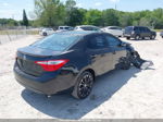 2015 Toyota Corolla S Plus Black vin: 2T1BURHE8FC423263