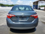 2015 Toyota Corolla L Gray vin: 2T1BURHE8FC440337