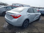 2015 Toyota Corolla S Plus Silver vin: 2T1BURHE8FC453699