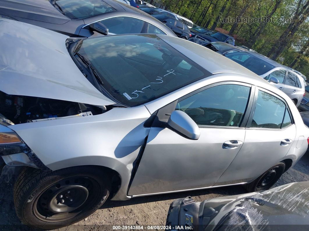 2015 Toyota Corolla Le Silver vin: 2T1BURHE8FC464315