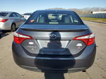 2015 Toyota Corolla L Gray vin: 2T1BURHE8FC473936