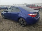 2016 Toyota Corolla L Blue vin: 2T1BURHE8GC518567