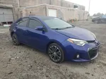 2016 Toyota Corolla L Blue vin: 2T1BURHE8GC518567