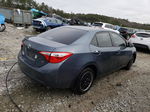 2016 Toyota Corolla L Blue vin: 2T1BURHE8GC523767